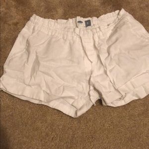 White shorts
